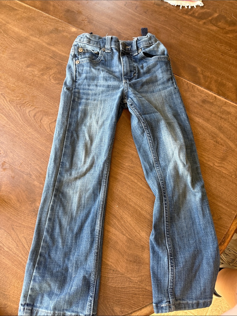 Wrangler Light Blue Straight-Leg Kids Jeans